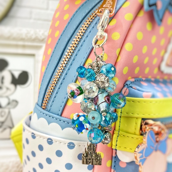 Disney Accessories - Thingamabob Keychain To Adorn Your Disney Loungefly Vintage Cinderella’s Castle